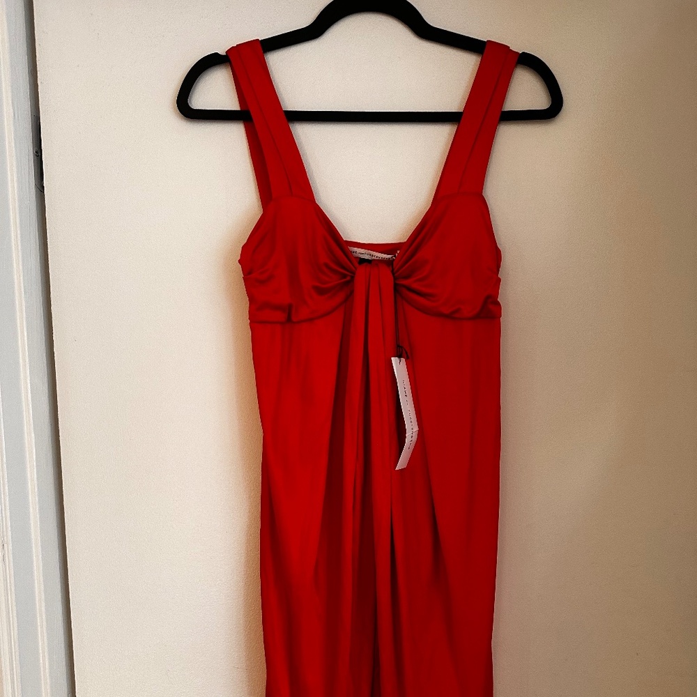 Diane von Furstenburg Lear Dress in Poppy with tags